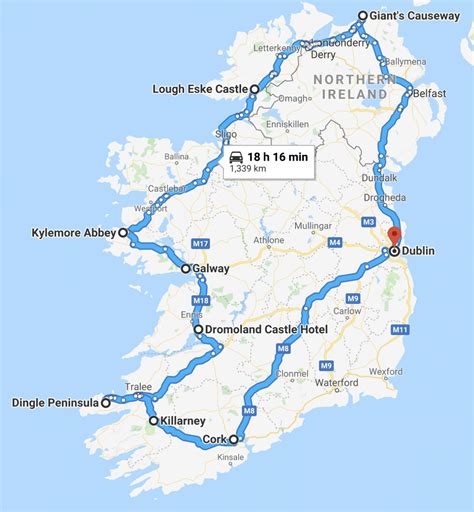 ET to Dublin, Ireland .